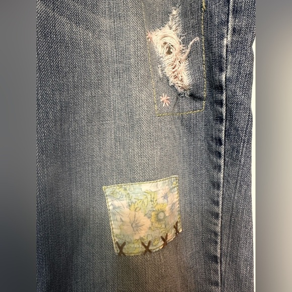 Lucky Brand Distressed Patchwork Sweet Dream Jean - Picture 8 of 11